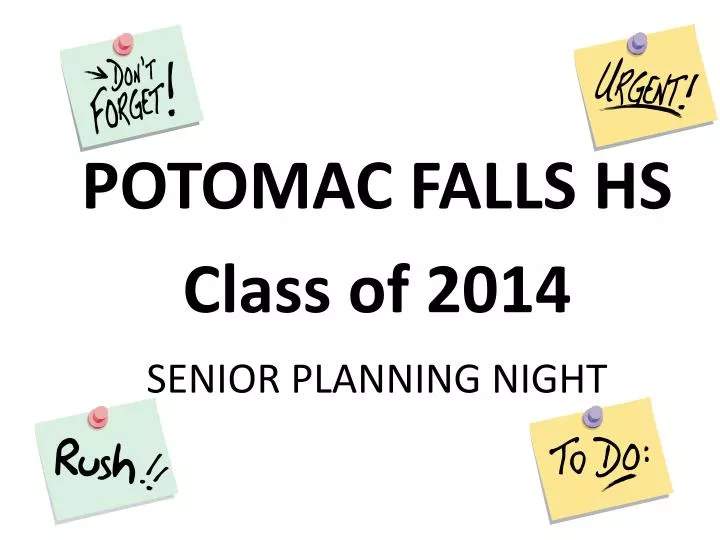 senior planning night