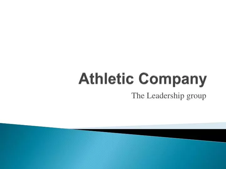 athletic company