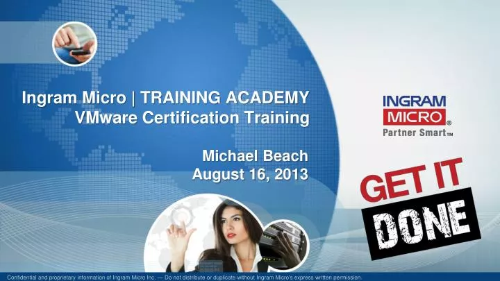 ingram micro training academy vmware certification training
