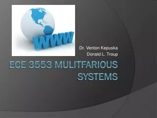 ECE 3553 Mulitfarious Systems