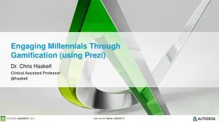 Engaging Millennials Through Gamification (using Prezi )