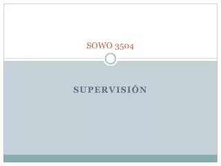 sowo 3504