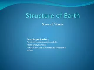 Structure of Earth