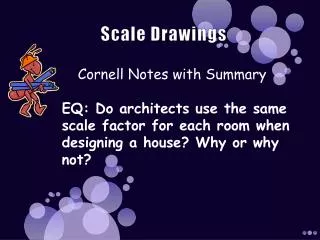 scale drawings