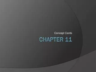 concept cards