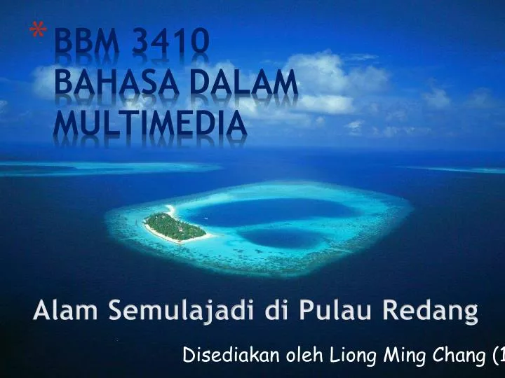 bbm 3410 bahasa dalam multimedia