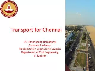 Transport for Chennai