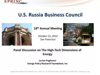 U.S. Russia Business Council