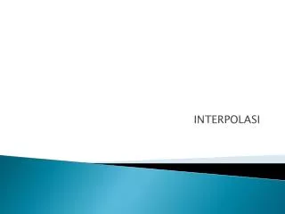 interpolasi
