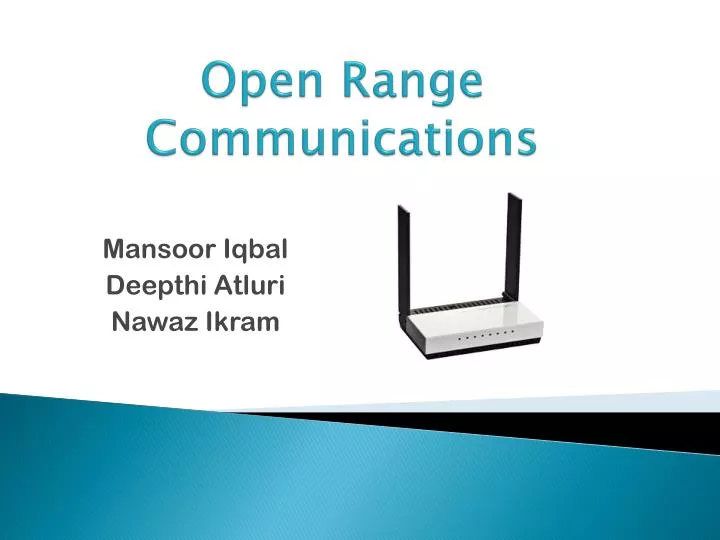 open range communications