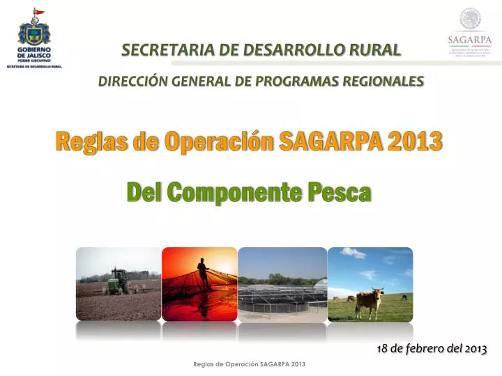 secretaria de desarrollo rural direcci n general de programas regionales