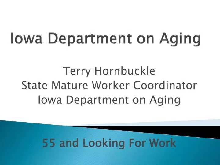 iowa department on aging