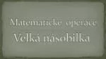 Matematické operace - slide 1