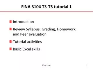 FINA 3104 T3-T5 tutorial 1