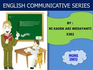ENGLISH COMMUNICATIVE SERIES