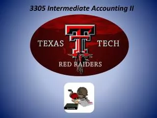 3305 Intermediate Accounting II