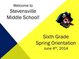 Welcome to Stevensville Middle School!