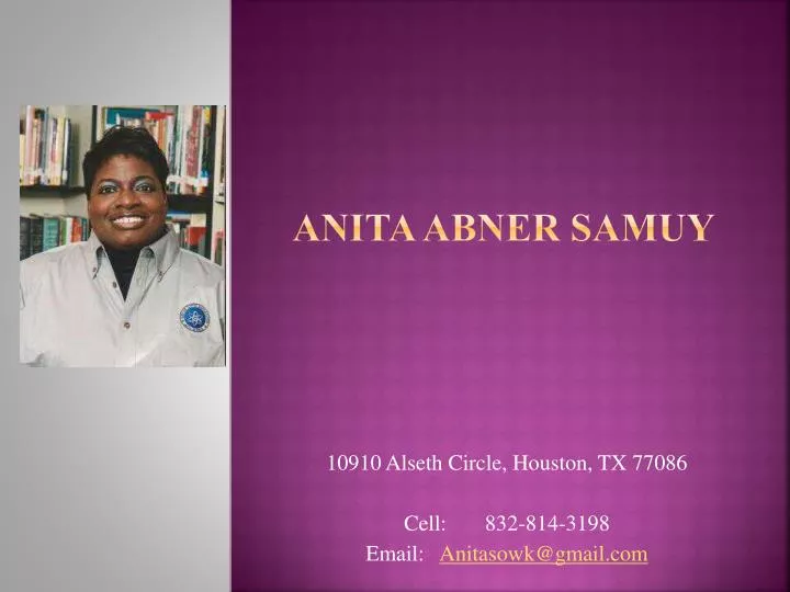 anita abner samuy