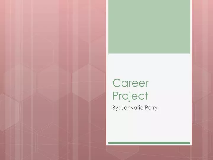 career project