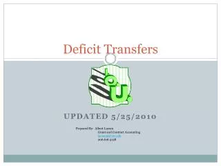 Deficit Transfers