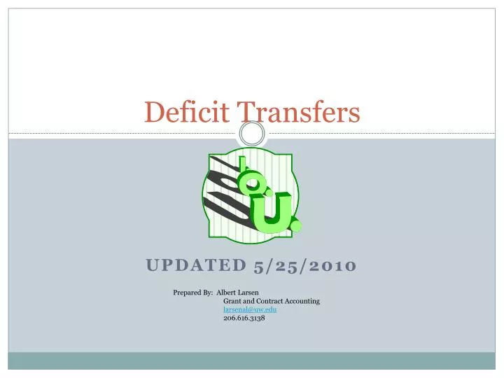 deficit transfers