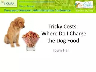 Tricky Costs: Where Do I Charge the Dog Food