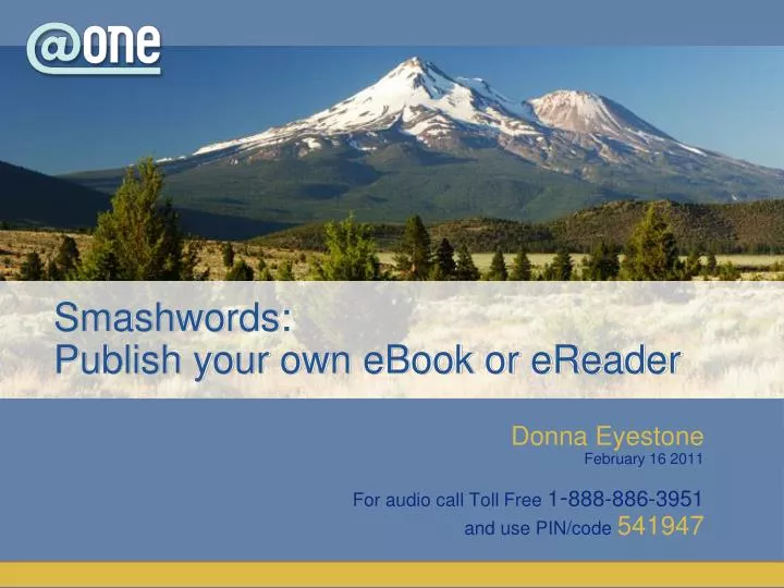 smashwords publish your own ebook or ereader