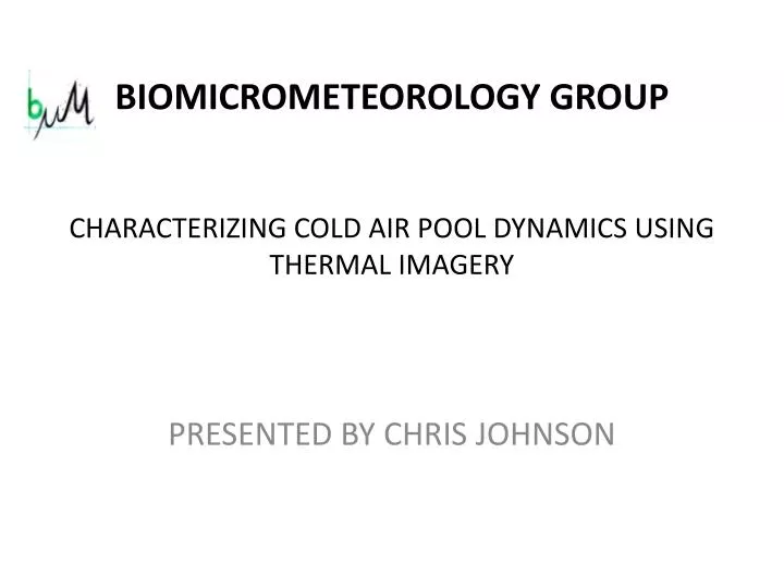 characterizing cold air pool dynamics using thermal imagery