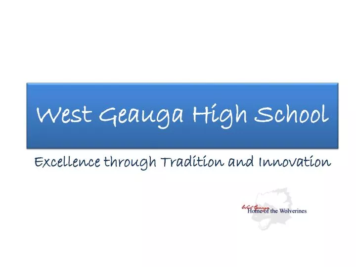 west geauga high school