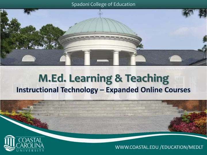 m ed learning teaching instructional technology expanded online courses
