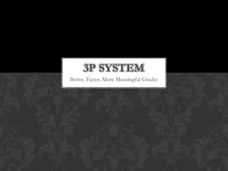 3P System