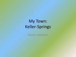My Town: Keller-Springs