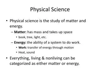 Physical Science