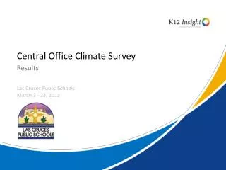 Central Office Climate Survey