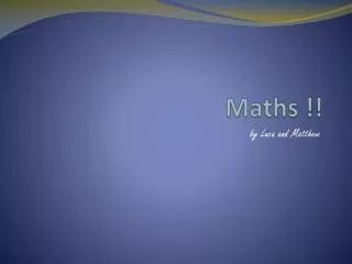 maths