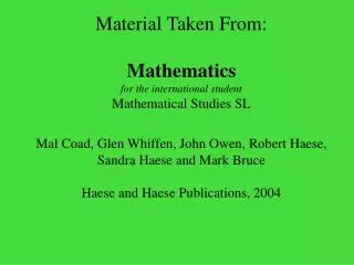 Section 9L - Quadratic Modeling