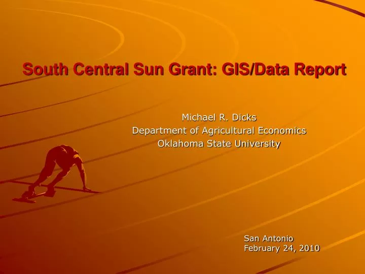 south central sun grant gis data report