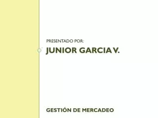 junior garcia v gesti n de mercadeo