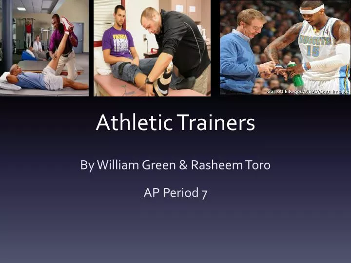 athletic trainers