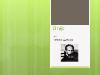 el hijo