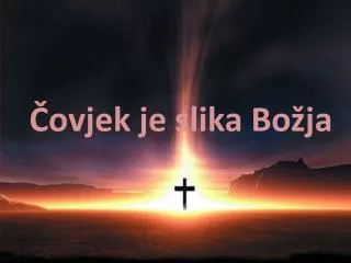 ovjek je slika bo ja