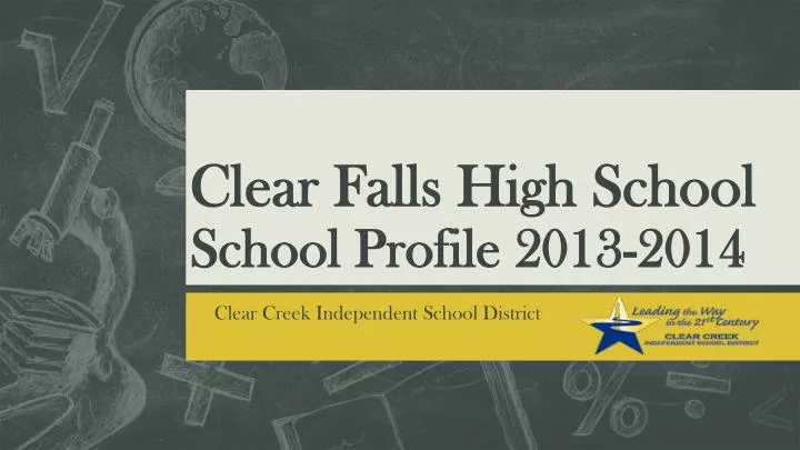 clear falls high school school profile 2013 2014