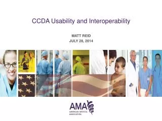 CCDA Usability and Interoperability