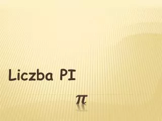 liczba pi