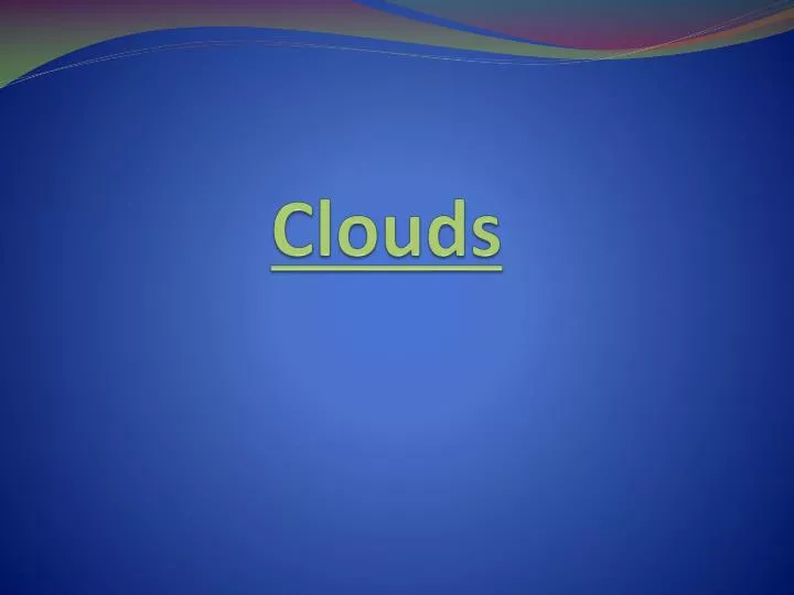 clouds