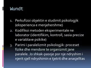 wundt