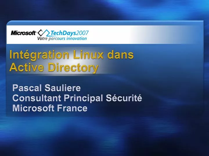 int gration linux dans active directory