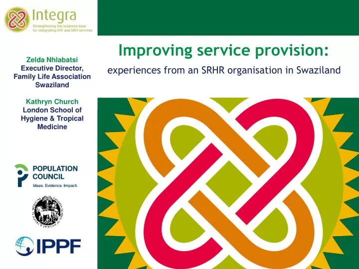 improving service provision