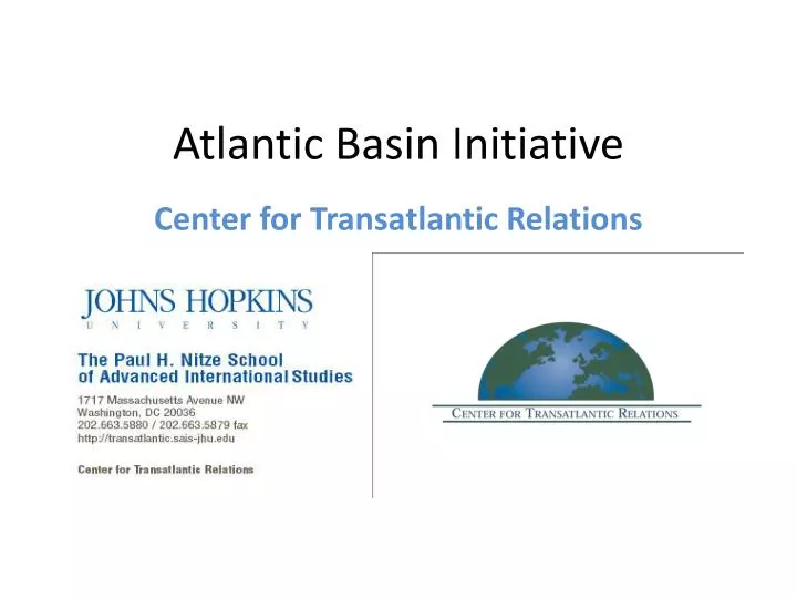 atlantic basin initiative