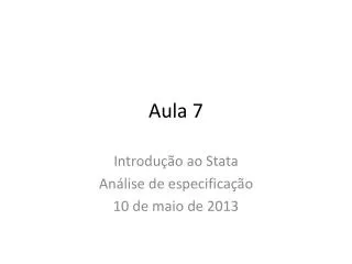 aula 7